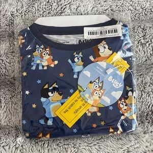 NIB LITTLE SLEEPIES BLUEY PAJAMAS